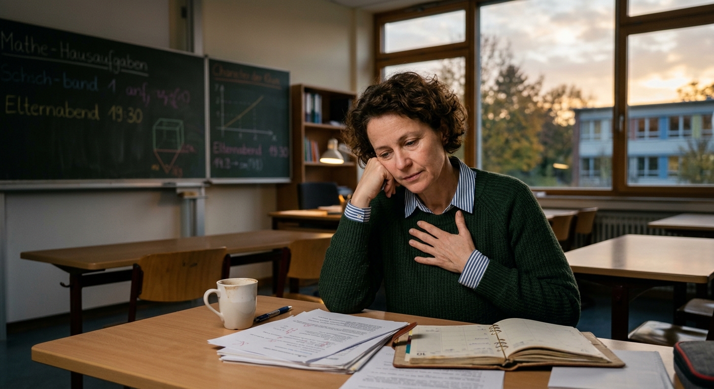 Featured image for “Wenn der Schulalltag an den Kräften zehrt: Psychische Belastungen bei Lehrkräften und wie Focusing helfen kann”